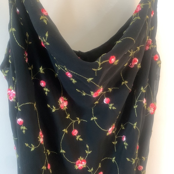 Little black slip dress midi length - Picture 5 of 5